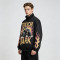DTG Print Monster Truck Flame Jacket | Vintage Graphic Racing Streetwear | OEM Streetwear