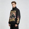 DTG Print Monster Truck Flame Jacket | Vintage Graphic Racing Streetwear | OEM Streetwear