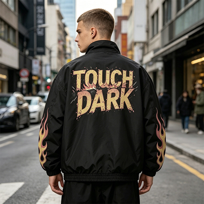 DTG Print Monster Truck Flame Jacket