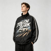 Patchwork DTG Screen Print Racing Jacket | Y2K Vintage Windbreaker | Streetwear Manufacturer