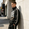Patchwork DTG Screen Print Racing Jacket | Y2K Vintage Windbreaker | Streetwear Manufacturer