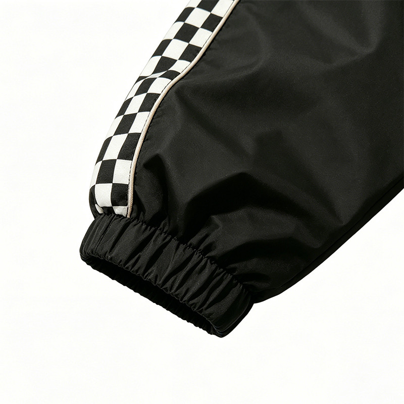 Patchwork DTG Screen Print Racing Jacket