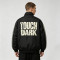 Checkerboard Stripe Patchwork Screen Print Jacket | Vintage Racing Jacket  | Custom Streetwear Manufacturer