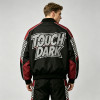 DTG Print Patchwork Screen Print Biker Jacket | Vintage Racing Jacket | Custom Streetwear Manufacturer