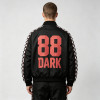 Screen and DTG Print Patchwork Snake Car Racing Jacket | Checkerboard Sleeve Vintage Jacket | OEM Streetwear