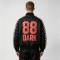 Screen and DTG Print Patchwork Snake Car Racing Jacket | Checkerboard Sleeve Vintage Jacket | OEM Streetwear