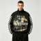 Applique Screen and DTG Print Patchwork Racing Jacket | Vintage Streetwear Windbreaker | OEM Streetwear