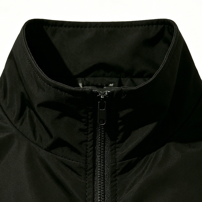 Applique Screen and DTG Print Patchwork Racing Jacket
