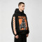 Screen and DTG Print Patchwork Jacket | Hooded Windbreaker | Checker Sleeve Streetwear | OEM Streetwear