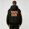 Screen and DTG Print Patchwork Jacket | Hooded Windbreaker | Checker Sleeve Streetwear | OEM Streetwear
