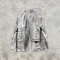 Vintage Washed Spray Dye Applique Cropped Pants | Distressed Ripped Cargo Street Trousers | OEM Streetwear