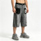 Distressed Ripped Embroidery Cropped Pants | Leopard Vintage Cropped Denim Pants | Custom Streetwear