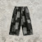 Washed and Patchwork Vintage Cropped Pants | 100% Cotton Wide Leg Baggy Denim Shorts | OEM Streetwear