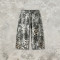 Washed Spray dye Heat Transfer Print Cropped shorts | Distressed Ripped Leopard Baggy Pants | Custom Streetwear