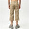 Washed Spiderweb Applique Cropped Pants | Distressed Ripped Streetwear Jeans | Custom Streetwear