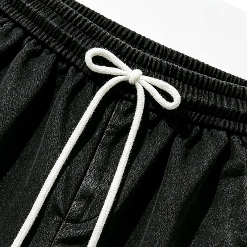 Spray Dye Washed Black Distressed Ripped Cropped shorts