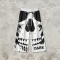 Appique DTG Printed Skull Vintage Cropped Pants | 100% Cooton Cropped Sweatpants | Custom Streetwear Manufacturer
