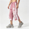 Vintage Patchwork Washed Spray Dye Cropped Pants | 88 Dark Rubber Print Graphic | Custom Streetwear