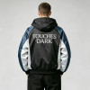 Rhinestone Patchwork Color Block Hooded Jacket | Retro Michael Jackson Sonic-Wear | Custom Streetwear