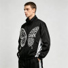 Butterfly Rhinestone Zip Up Patchwork Jacket | Sonic-Wear Streetwear Windbreaker | Custom Streetwear