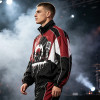 Patchwork DTG Screen Print Music Band Vinyl Jacket | Color Block Retro Sonic-Wear Jacket | Custom Streetwear
