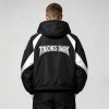 Patchwork Screen DTG Print Hooded Jacket | Anime DJ Yoda Sonic Graphic Sonic-Wear Jacket | OEM Streetwear