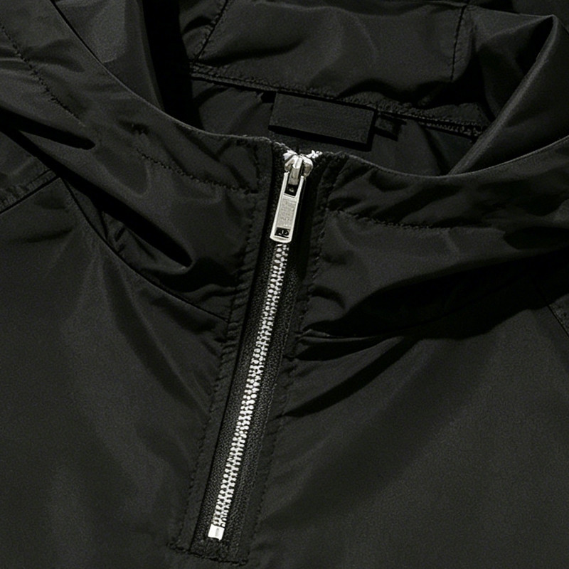 Patchwork Reflective Print Hooded Jacket