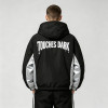 Patchwork Reflective Print Hooded Jacket | Sonic-Wear Butterfly Drip Graphic Jacket | Streetwear Manufacturer