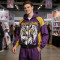 Patchwork Screen and DTG Print Anime Hooded Jacket | Color Block Streetwear | Custom Streetwear