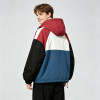 Screen Print Color Block Patchwork Jacket | Anime Pop Art Hooded Streetwear | Clothing Manufacturer
