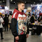 Screen Print Color Block Patchwork Jacket | Anime Pop Art Hooded Streetwear | Clothing Manufacturer