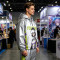 Patchwork Color Block Screen Print Anime Jacket | Metallic Silver Hooded Jacket | OEM Streetwear