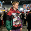 Screen Print DTG Patchwork Color Block Anime Jacket | Anime Harajuku Style | Custom Streetwear Manufacturer