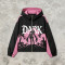 Screen Print Color Block Patchwork Anime Jacket | Hooded Zip Up Streetwear Jacket | Custom Streetwear