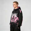 Screen Print Color Block Patchwork Anime Jacket | Hooded Zip Up Streetwear Jacket | Custom Streetwear