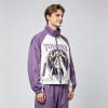 Screen Print Color Block Patchwork Anime Jacket | Cropped Windbreaker | Custom Streetwear Manufacturer