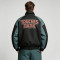 Patchwork DTG Print Dragon Graphic Jacket | Color Block Windbreaker | Custom Streetwear Manufacturer