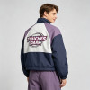 Screen Print Color Block Patchwork Jacket | Anime Cropped Windbreaker | Custom Streetwear Manufacturer