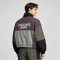 Patchwork DTG Print Anime Lady Jacket | Color Block Cropped Windbreaker | Custom Clothing Manufacturer