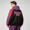 Patchwork DTG Print Anime Samurai Jacket | Color Block Hooded Windbreaker | Clothing Manufacturer