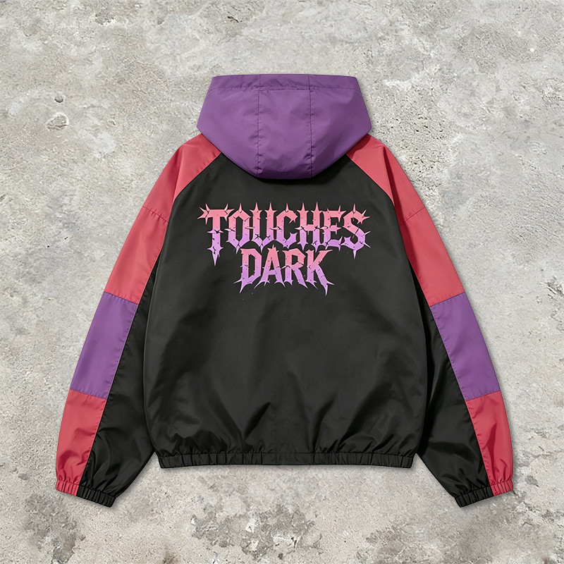 Patchwork DTG Print Anime Samurai Jacket