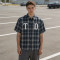 Custom 100% Cotton Vintage Streetwear Clothing Plaid Shirt — Washed with Patch Embroidery & Tear Distressing