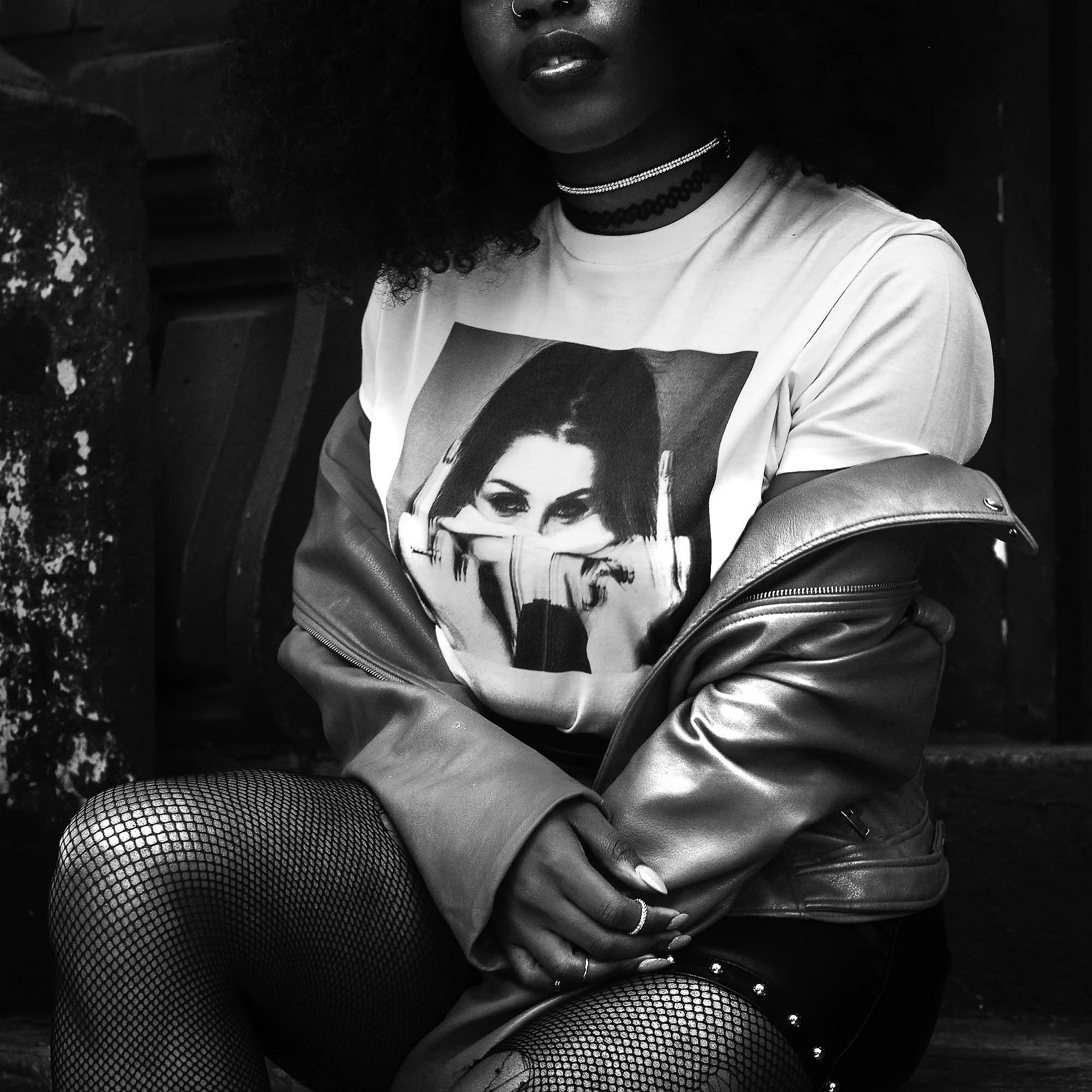 Band merchandise jacket streetwear fashion