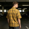 Custom 100% Cotton Vintage Streetwear Clothing Plaid Shirt — Ripped & Tear Distressed with Patch Embroidery