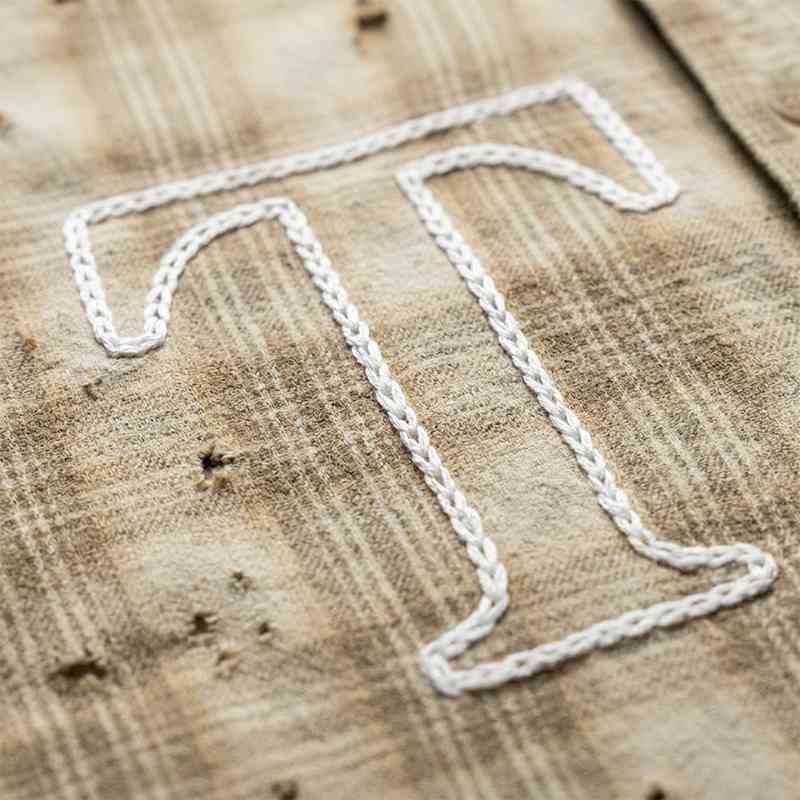 Vintage Streetwear Clothing shirt chain stitch detail