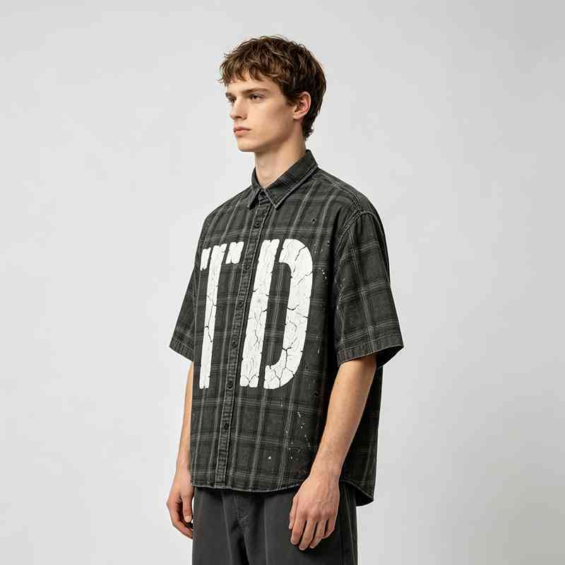 Vintage Streetwear Clothing shirt ripped hole detail