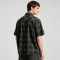 Custom 100% Cotton Vintage Plaid Shirt — Garment Wash with Distressed Details & Rivet Accents