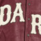 Custom Vintage Baseball Jacket Screen Print with Patch Embroidery