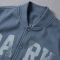Custom Vintage Baseball Jacket PU Leather Patch Embroidery Spliced