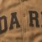 Custom Vintage Baseball Jacket PU Leather Spliced Patch Embroidery